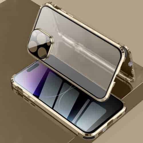Iphone 14 Pro Max Perfect Privacy Cover Guld