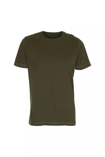 a green shirt on a white background