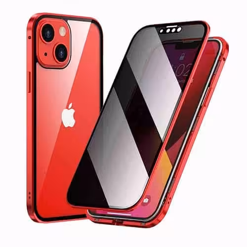 Iphone 13 Mini Privacy Perfect Cover Rød