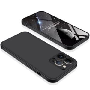 Iphone 13 Pro Max 360 Beskyttelsescover Sort