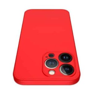 Iphone 13 Pro Max 360 Beskyttelsescover Rød