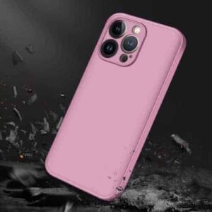 Iphone 13 Pro Max 360 Beskyttelsescover Rosa