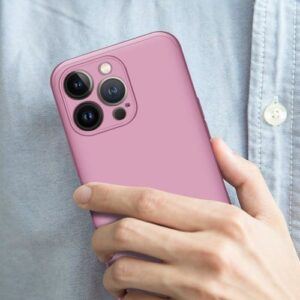 Iphone 13 Pro Max 360 Beskyttelsescover Rosa