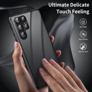 Samsung Galaxy S23 Ultra Privacy Perfect Cover - Sort