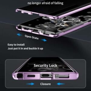 Samsung Galaxy S23 Plus Privacy Perfect Cover - Lilla