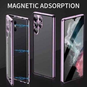 Samsung Galaxy S23 Ultra Perfect Cover - Lilla