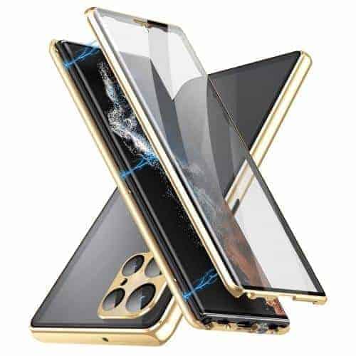 Samsung Galaxy S23 Ultra Perfect Cover - Guld