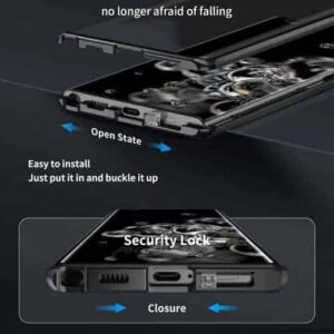 Samsung Galaxy S23 Perfect Cover – Sort