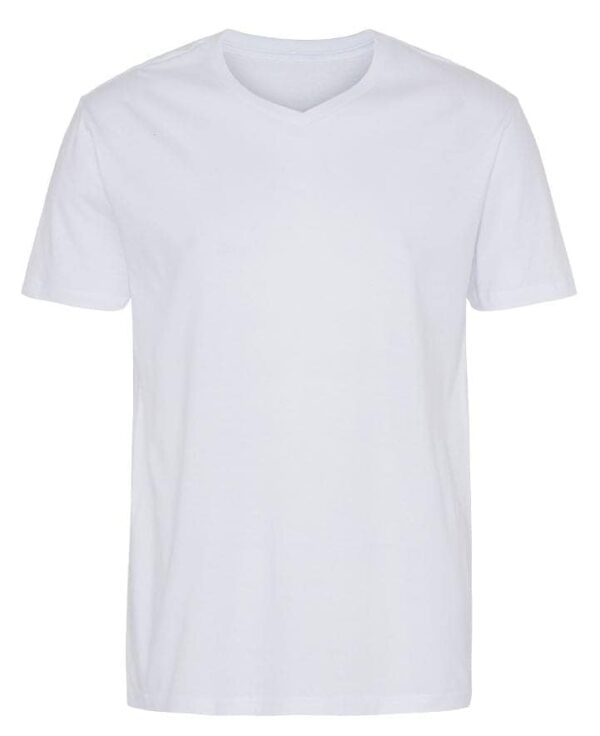 Basic T-shirt V-neck Hvid