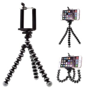 Flexibelt stativ til smartphone fotografering